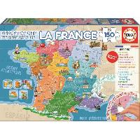 Puzzle Puzzle éducatif de la France - EDUCA - 150 pieces - Pour enfants de 7 ans et plus