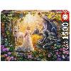 Puzzle Puzzle Fantastique - EDUCA - 1500 pieces - Dragon. Princesse et Licorne