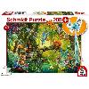 Puzzle Puzzle Fées dans la foret - SCHMIDT SPIELE - 200 pieces - Avec baguette magique