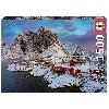 Puzzle Puzzle paysage et nature - EDUCA - 1500 pieces - Îles Lofoten. Norvege