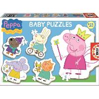 Puzzle Puzzle Peppa Pig - EDUCA - 24 pieces - Enfant - Multicolore - Dessins animés et BD