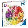 Puzzle Puzzle rond 500 pieces Ravensburger - Fruits et légumes (Circle of Colors)