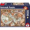 Puzzle Puzzle - SCHMIDT SPIELE - Mappemonde antique - 3000 pieces - Architecture et monument - Adulte