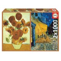 Puzzle Puzzle VAN GOGH - 2 oeuvres emblematiques - 1000 pieces chacun