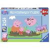 Puzzle Puzzles Peppa Pig La vie de famille Ravensburger 2x24 pieces pour enfant des 4 ans