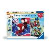 Puzzle Ravensburger-SPIDERMAN-Puzzles 3x49 pieces - Spidey. le lanceur de toile-4005556057306-A partir de 5 ans