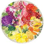 Puzzle Puzzle rond 500 pieces Ravensburger - Fruits et légumes (Circle of Colors)