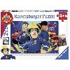 Puzzle SAM LE POMPIER Puzzles 2x24 pieces - Sam t'aide dans le besoin - Ravensburger - Lot de puzzles enfant - Des 4 ans