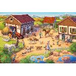 Puzzle Puzzle Une ferme joyeuse - 40 pcs - SCHMIDT SPIELE - Animaux - Enfant - 4 ans et plus