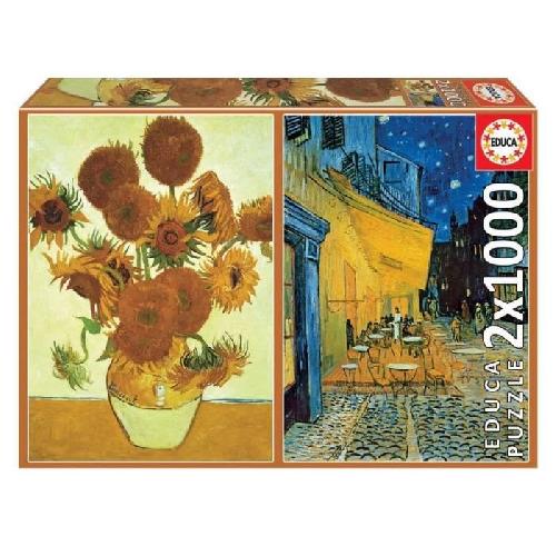 Puzzle Puzzle VAN GOGH - 2 oeuvres emblématiques - 1000 pieces chacun