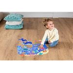 Jeu D'apprentissage Puzzle XXL - Océan - GOULA - 4 éléments - 60 x 52 cm - Pour Bébé de 24 mois a 2 ans