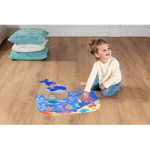 Jeu D'apprentissage Puzzle XXL - Océan - GOULA - 4 éléments - 60 x 52 cm - Pour Bébé de 24 mois a 2 ans