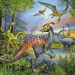 Puzzle Puzzles 3x49 pieces - La fascination des dinosaures - Ravensburger - Lot de puzzles enfant - Des 5 ans