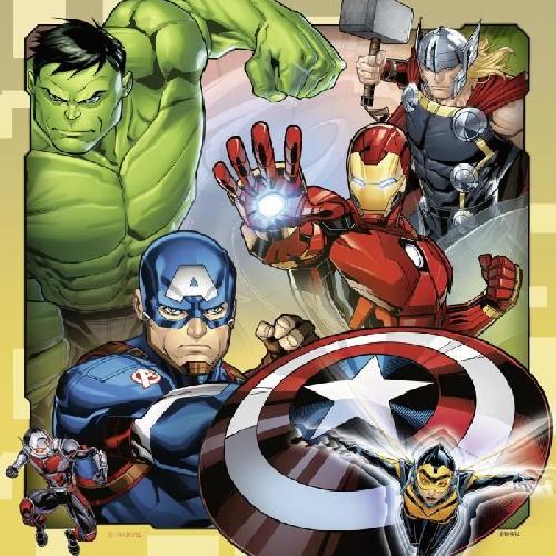 Puzzle Puzzles Avengers 3x49 pieces Ravensburger pour enfant des 5 ans