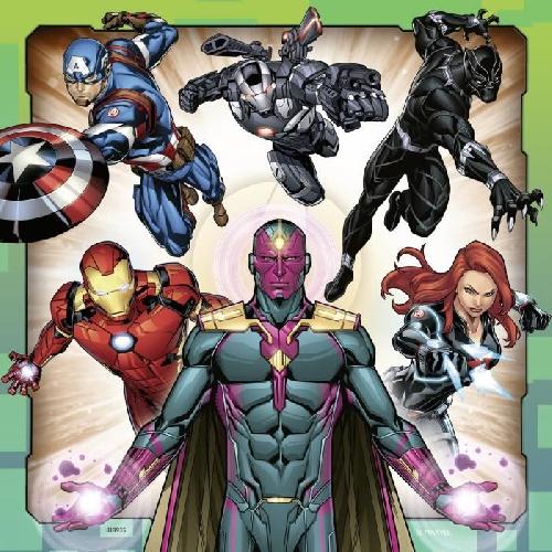 Puzzle Puzzles Avengers 3x49 pieces Ravensburger pour enfant des 5 ans