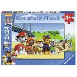 Puzzles Pat' Patrouille Chiens héroiques Ravensburger 2x24 pieces pour enfant des 4 ans