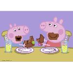 Puzzle Puzzles Peppa Pig La vie de famille Ravensburger 2x24 pieces pour enfant des 4 ans