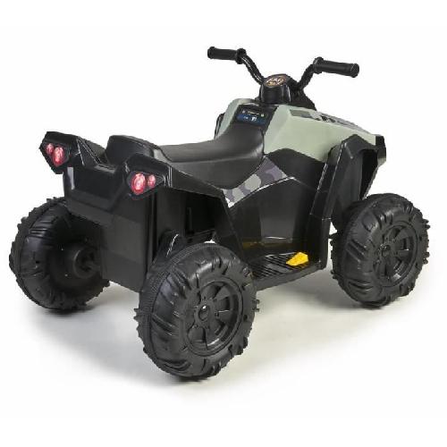 Quad - Kart - Buggy Quad électrique - FEBER - Boxer 12V - Noir - 3 ans et plus - 30 kg max - Frein automatique