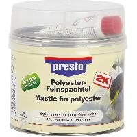 Quincaillerie Mastic polyester fin PRESTO 250g