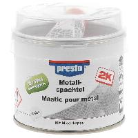 Quincaillerie Mastic Pour Metal Gris 2k Sans Styrene 250g Presto