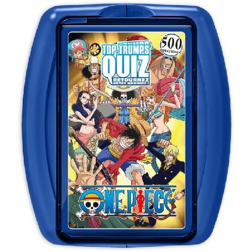 Jeu De Societe - Jeu De Plateau Quiz One Piece - Jeu de quiz - WINNING MOVES - Quiz illustré sur l'univers One Piece avec 500 questions.