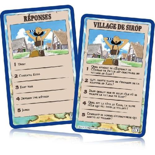 Jeu De Societe - Jeu De Plateau Quiz One Piece - Jeu de quiz - WINNING MOVES - Quiz illustré sur l'univers One Piece avec 500 questions.