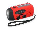 Lampe - Lanterne - Eclairage D'appoint De Camping Radio De Secours Lampe Dynamo Batterie Externe Integree