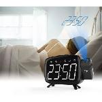 Radio Reveil Radio reveil avec projection de l'heure - CGV - CR-P10 - Double alarme - Gros boutons - Utilisation facile