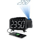 Radio Reveil Radio reveil avec projection de l'heure - CGV - CR-P10 - Double alarme - Gros boutons - Utilisation facile
