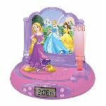 Reveil Enfant Radio Reveil Projecteur Disney Princesses Raiponce - LEXIBOOK