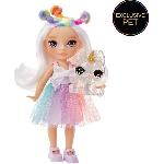 Figurine Miniature - Personnage Miniature Rainbow High Littles - Poupée 15cm + animal de compagnie - Arc -en-Ciel - Des 4ans