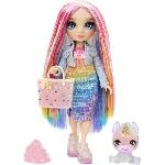 Rainbow High Poupée Mannequin avec Kit de Slime et Animal de Compagnie - Amaya (Rainbow) - Poupée Pailletée 28 cm avec Kit de Slime