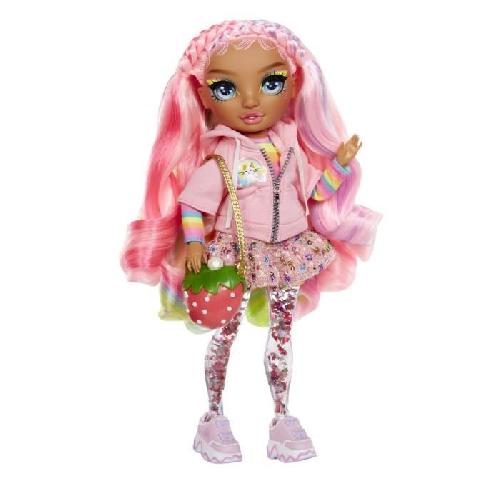 Poupee Rainbow High - Sparkle & Shine - Poupée mannequin de 27cm - Rose - Jambes avec liquide pailletés - Des 4ans