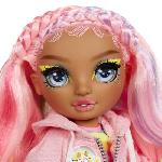 Poupee Rainbow High - Sparkle & Shine - Poupée mannequin de 27cm - Rose - Jambes avec liquide pailletés - Des 4ans