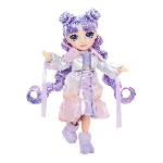 Rainbow High - Winter Wonderland - 1 poupée mannequin (Violet) de 27cm - 1 tenue magique et accessoires - Bonhomme de neige a créer