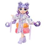 Poupee Rainbow High - Winter Wonderland - 1 poupée mannequin (Violet) de 27cm - 1 tenue magique et accessoires - Bonhomme de neige a créer