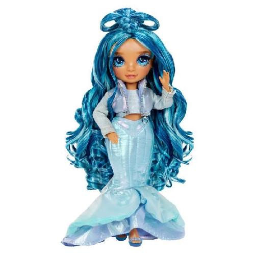 Poupee Rainbow High - Winter Wonderland - Bleu - Révele ta couleur - Créer son bonhomme de neige - Dés 4ans