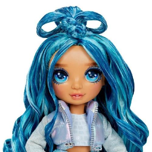 Poupee Rainbow High - Winter Wonderland - Bleu - Révele ta couleur - Créer son bonhomme de neige - Dés 4ans