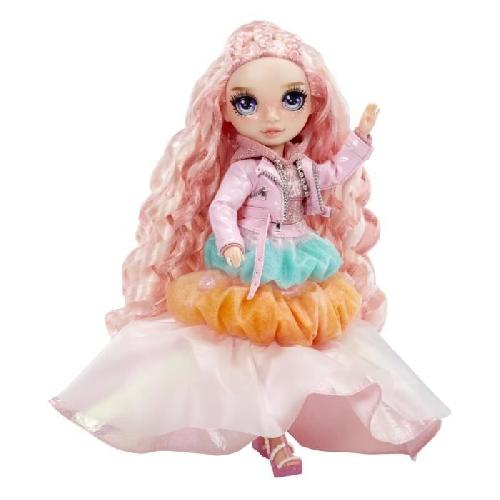 Poupee Rainbow High - Winter Wonderland - Rose - Révele ta couleur - Créer son bonhomme de neige - Dés 4ans