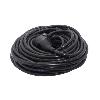 Rallonge CHACON Prolongateur HO5VVF 3 x 1.5 mm² 20 m - Noir