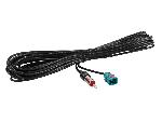 Adaptateurs Antenne Rallonge de cable antenne Fakra-f->DIN-m- 750cm LEONI