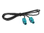 Adaptateurs Antenne Rallonge de cable antenne Fakra-m->Fakra-m- 100cm ROKA