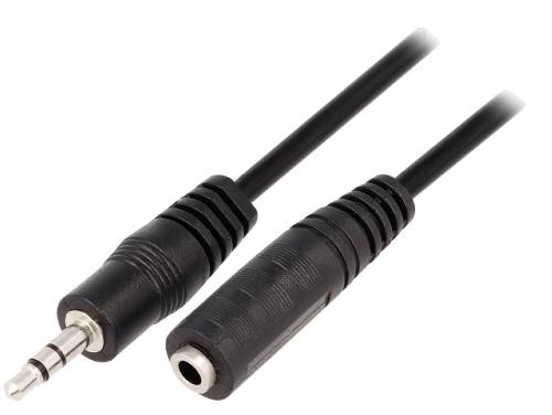 Cable Jack Rallonge Jack 3.5mm Stereo Male Femelle 1.5m