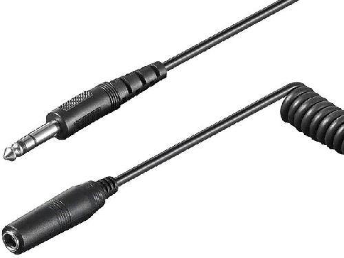 Cable - Connectique Pour Peripherique Rallonge Jack 6.35mm 5m D4mm