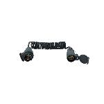 Rallonge Spirale 3 Metres Pour Remorque 13 Broches Male-7 Broches Femelle