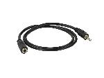 Cables Jack Rallonge Stereo jack 4 poles 60 cm