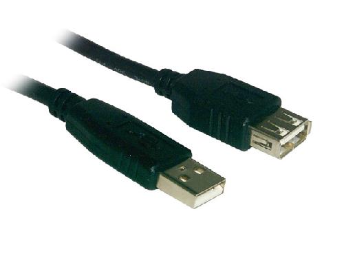 Cable - Connectique Pour Peripherique Rallonge USB male femelle 0.6m