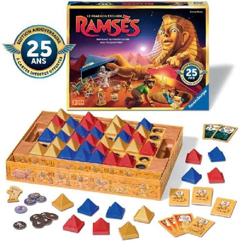 Jeu De Societe - Jeu De Plateau Ramses 25eme anniversaire. Jeu de societe. A partir de 7 ans. Ravensburger