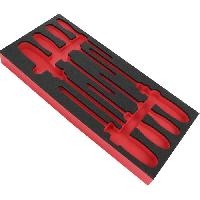 Rangement Outils - Porte-outils Plateau mousse - FACOM - PM.MODA1 - 8 tournevis protwist - Compatible MODM.A1 - Noir