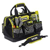 Rangement Outils - Porte-outils RYOBI - Sac avec fond renforcé 38 x 29 x 20.5 cm pour 1 ou 2 outils  - RSSSTB1